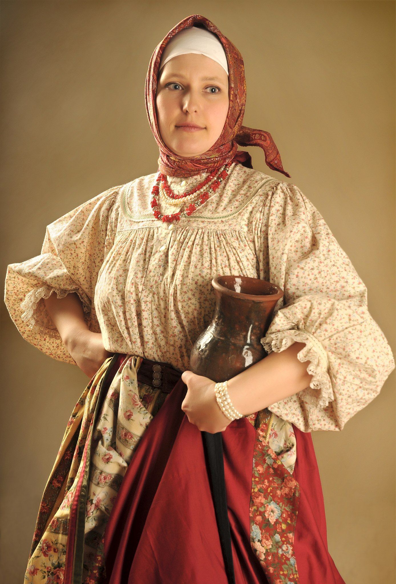 Girls in Slavic costumes in Sydney